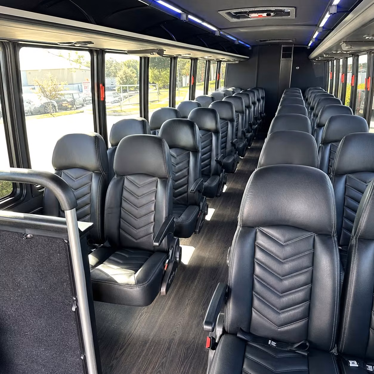 30 passenger minibus interior