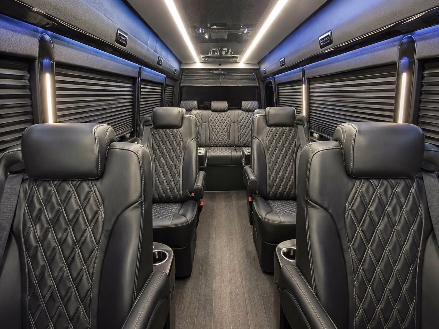sprinter van with driver interior