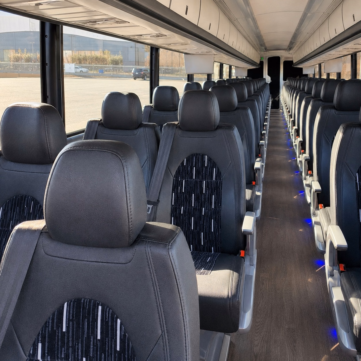 yonkers charter bus interior gallery