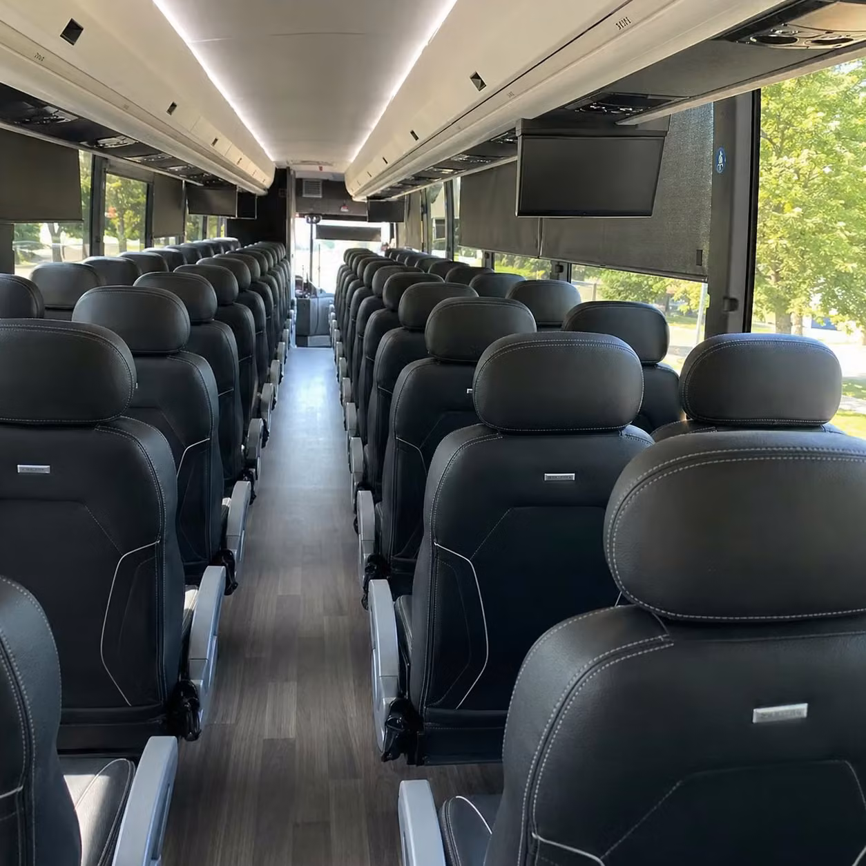 yonkers charter bus rental inside